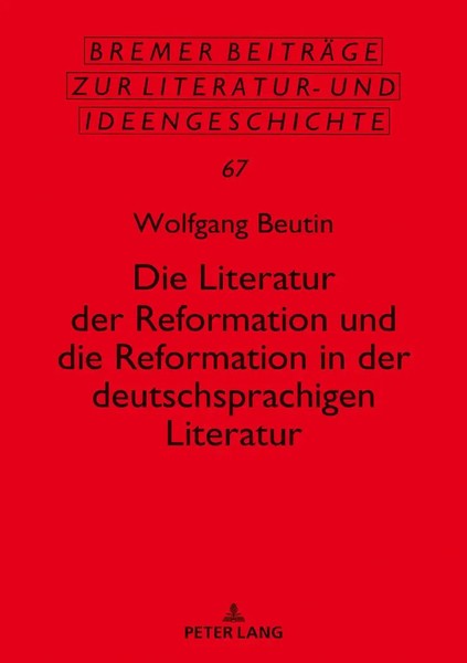 Die Literatur der Reformation Und Die Reformation In der Deutschsprachigen...-image
