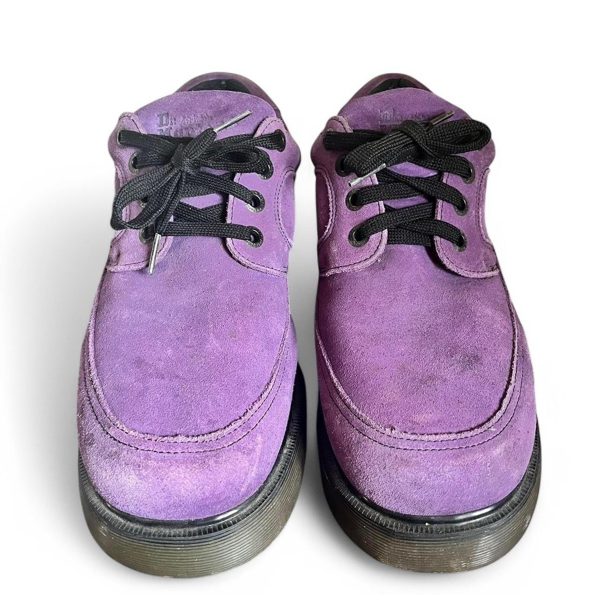 90s DR MARTENS 8380 OXFORD SHOES
PURPLE SUEDE w/ CHUNKY SOLE
Mens 10 / Womens 11 8053 Ben Suede Casual Shoes in Rich Purple | Dr. Martens main image 4