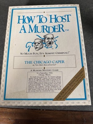 How to Host a Murder The Chicago Caper 1986 Edition No. 20