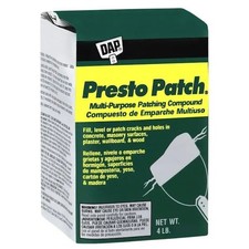 Dap Presto Patch Patching Compound, Whit