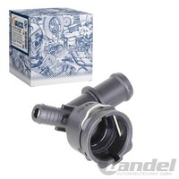 Vaico KÜHlmittelflansch Passend FüR Audi A1 A3 Q2 Seat Ateca Leon Skoda Karoq Oc