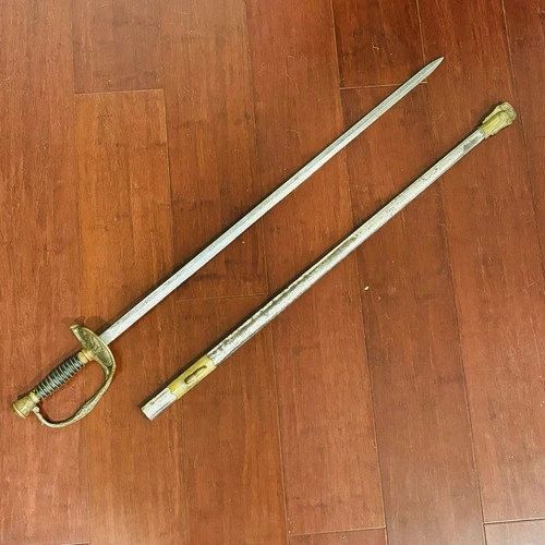 Civil War M1860 Staff & Field Officers Sword with Scabbard