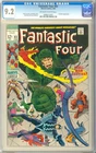 Fantastic Four #83 High Grade Silver Age Inhumans Marvel Comic 1969 CGC 9.2