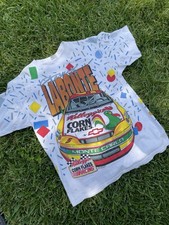 Rare Vintage 1995Motorsport Traditions Kelloggs Corn Flakes NASCAR Racing XL Tee