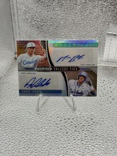 2020 Panini Prizm Draft Picks - College Ties Autographs Michael Busch, Aaron...