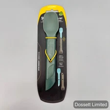 UCO Switch 4-in-1 Utensil Set Fork Spoon Knife Nylon Extendable BPA Free Hiking