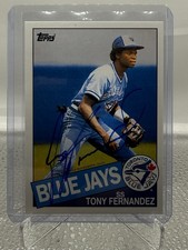 2016 Topps Archives 65th Anniversary Tony Fernandez 1985 Autograph #A65-TFE SP