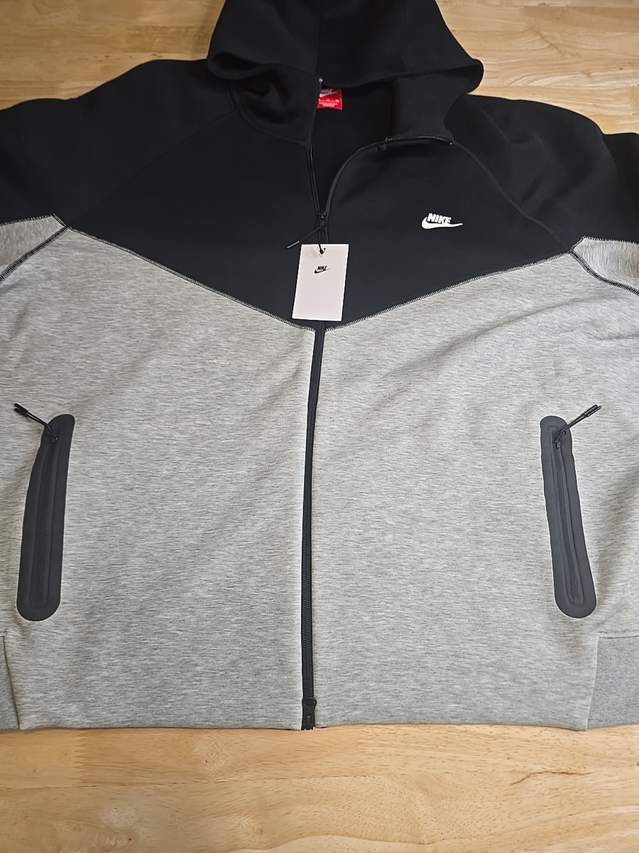 Nike Sportswear Tech Fleece Full-Zip Hoodie Mens Size 4XL FB7921