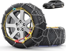 Easy Install Snow Tire Chains One-pull Fit 195-245 Suv Sedan Set Of 2 Kn110 Easy Install Snow Tire Chains One-pull Fit 195-245 Suv Sedan Set Of 2 Kn110