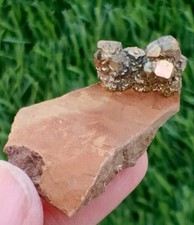 86 Cts Amazing Rainbow Marcasite pyrite crystals specimen on Matrix from.Mansehr