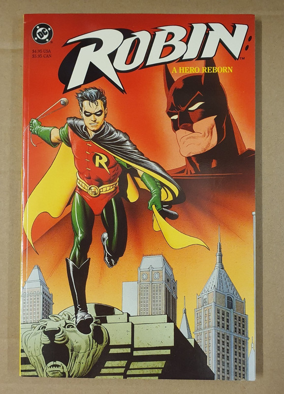Robin: A Hero Reborn Softcover TPB/Graphic Novel 1st Printing (1991) VFNM