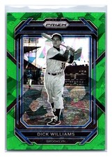 Dick Williams 2023 Panini Prizm Green Ice Prizms #279 Brooklyn Dodgers