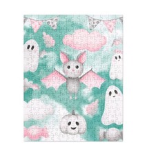 Pink Little Bat Jigsaw puzzle 252 pc