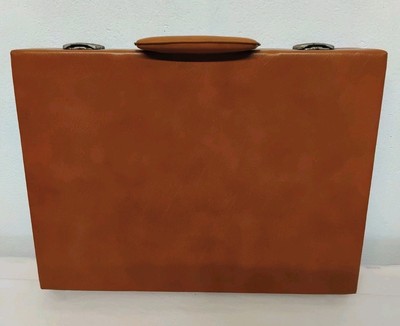 Alter befestigter Koffer Etui / Dokumentenhalter Vintage (Ref: Hang)