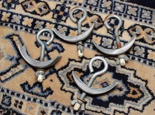 Set of 4 - Quik-N-Easy Canoe Boat Tie Downs Clamps