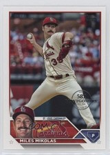2023 Topps Complete Set 582 Montgomery Club Miles Mikolas #548 z7j