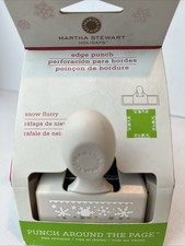New Martha Stewart Edge Punch Snow Flurry Punch Around The Page