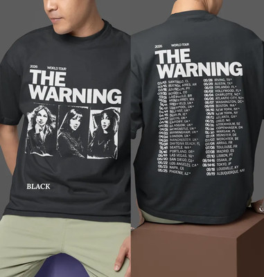 Unisex The Warning Fan Shirt, Alternative Rock Graphic Tee, Soft Vintage Style