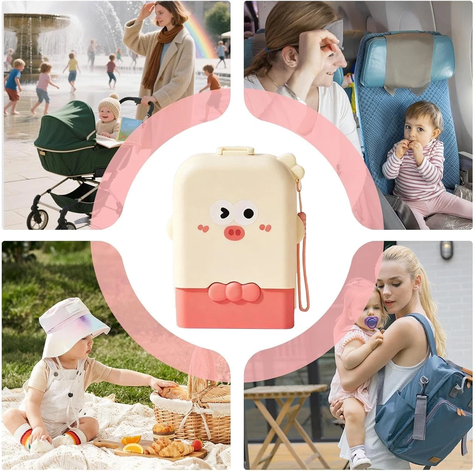 Baby Flaschenbürsten Set - Babyflaschen Reinigungsbürste Mit Aufbewahrungsbox | - Bild 4 von 4