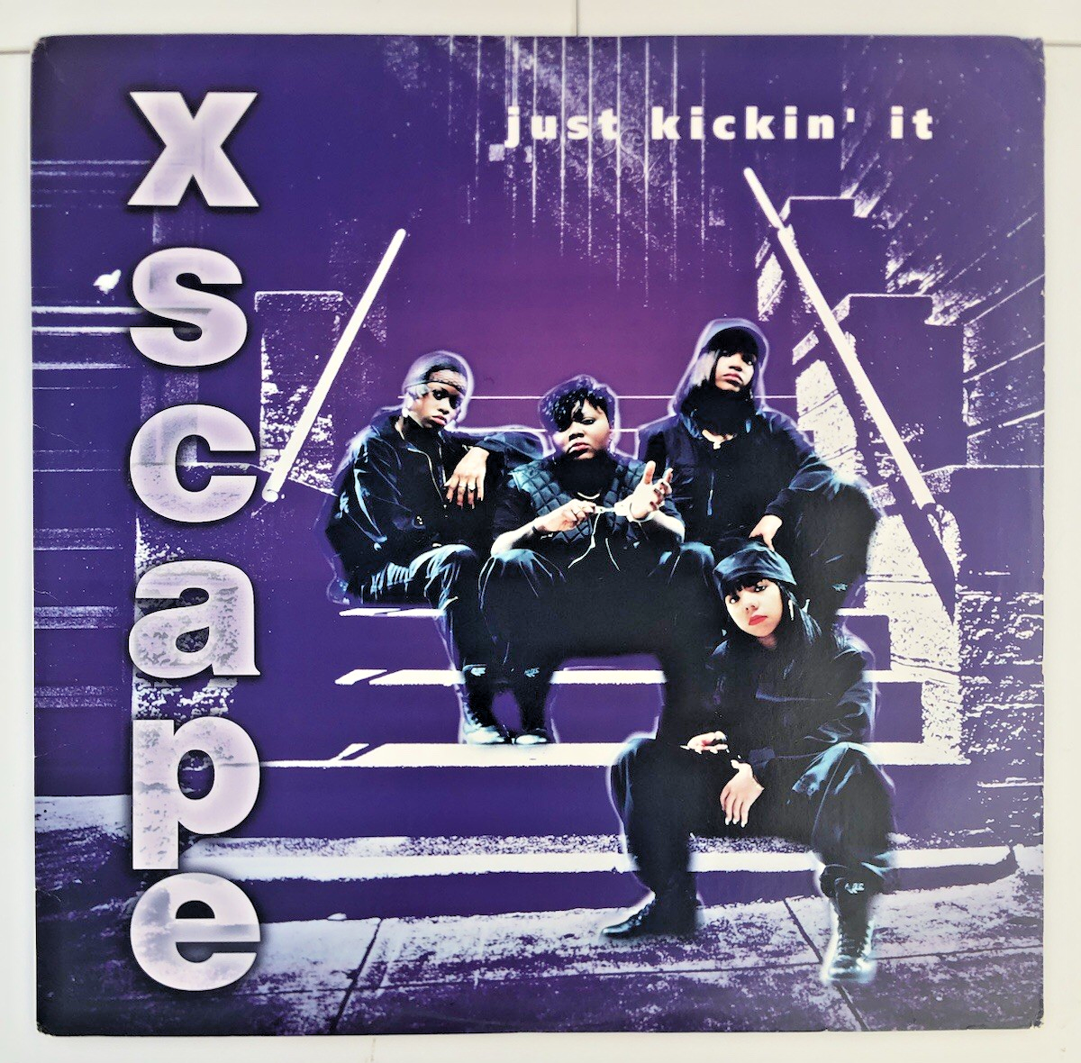 XSCAPE JUST KICKIN’ IT 12” 33 rpm EP US  HIP HOP R&B  VINYL RECORD