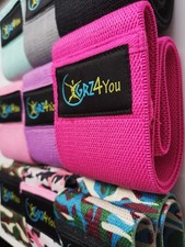 Fabric Resistance Bands Set of 3 Non Slip Circle Booty Glutes Squat Hip