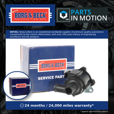 Water Pump for Parking Heater fits VOLVO V70 Mk2, Mk3 99 to 16 Auxiliary B&B New