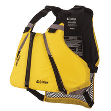 Onyx MoveVent Curve Paddle Sports Life Vest Yellow Medium-Large