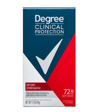 Men, Clinical Protection, Antiperspirant Deodorant, Soft Solid, Sport Strength,