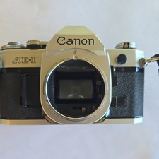 Canon AE-1 35mm SLR Film Camera with Canon 50mm For Parts