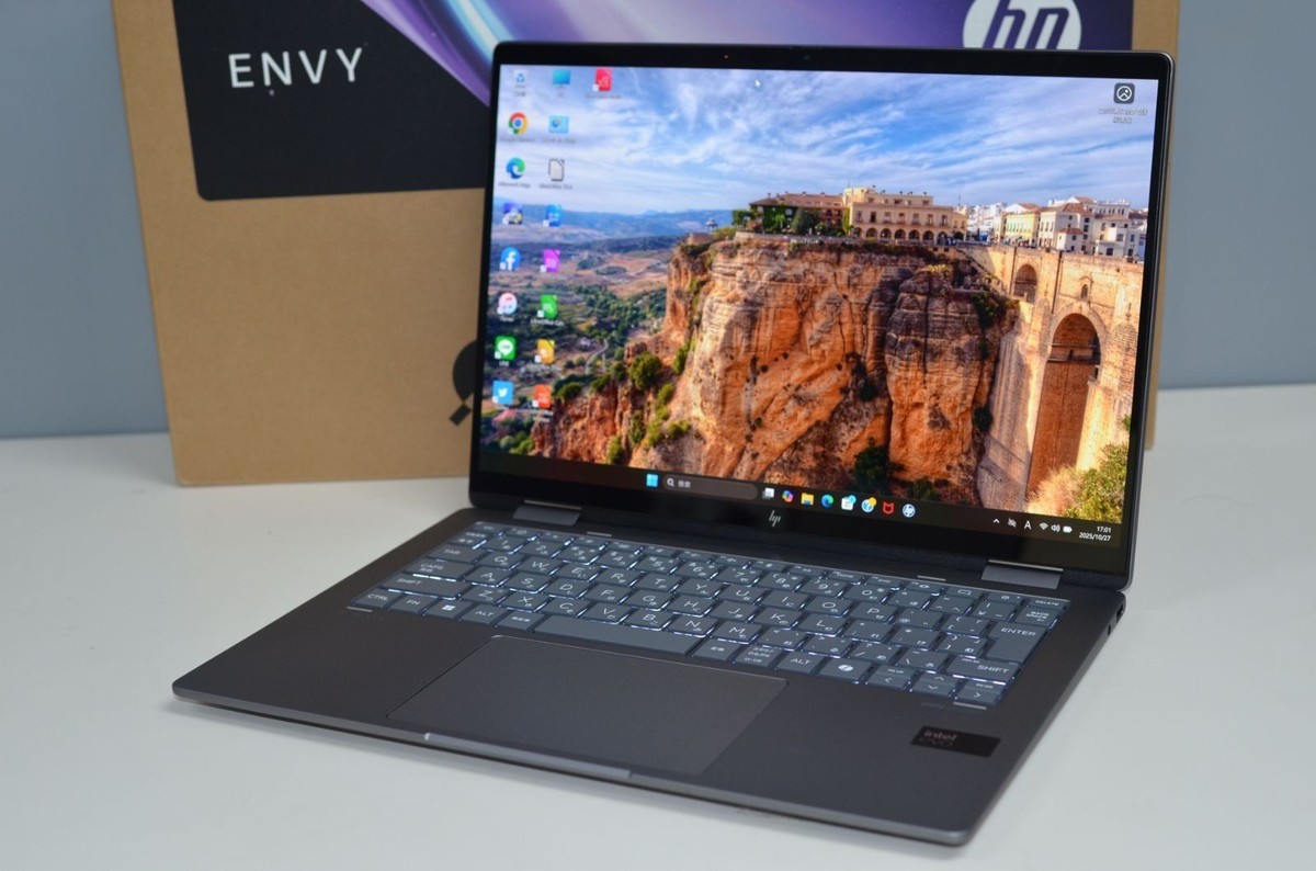 HP Envy x360 14 Core Ultra 7 155U 32GB 1TB OLED Touch Laptop