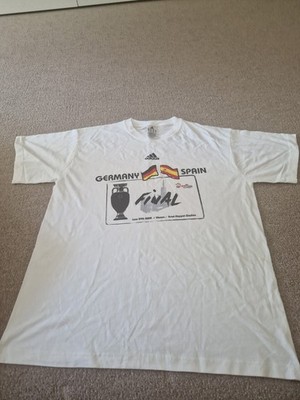 adidas T-Shirt Germany vs Spain Final EURO 2008 Deutschland/Spanien weiß L