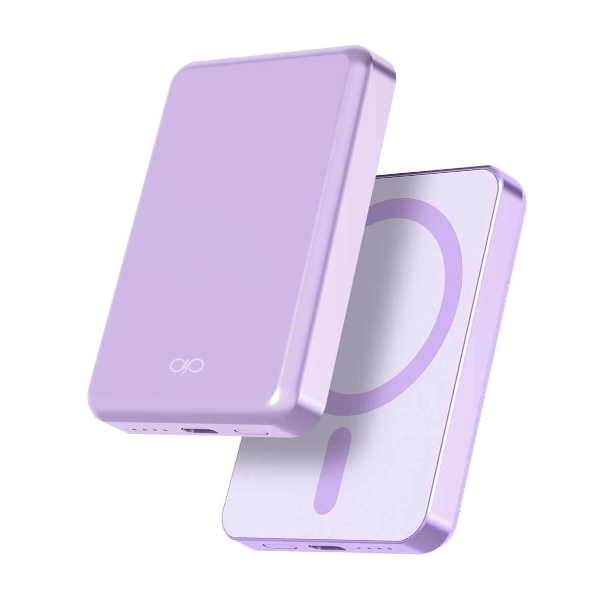 Powerbank USB-C 15W Force Power charge rapide 5000 mAh violet