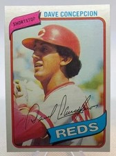 Dave Concepcion - 1980 Topps #220 Cincinnati Reds