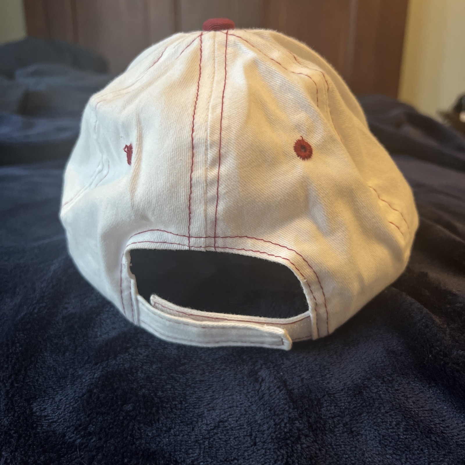 Chicago wolves adjustable baseball cap hat white … - image 2