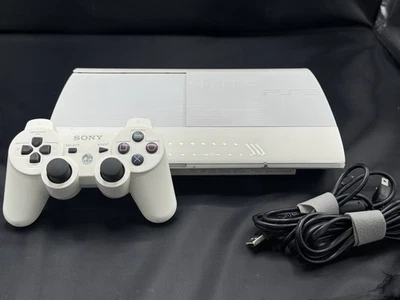 Sony PS3 Super Slim 250GB Classic White CECH-4200B Japan FW 4.50 Controller