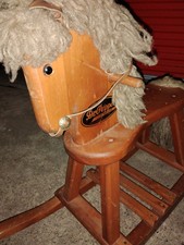 Dr Pepper rocking horse vintage wood