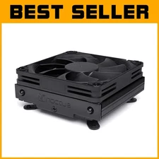 Low-Noise NH-L9i Chromax Black CPU Cooler with Slim 92mm Fan - Perfect for ITX