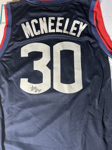 Liam Mcneeley Signed Jersey Auto Autographed Custom UCONN HUSKIES NBA DRAFT