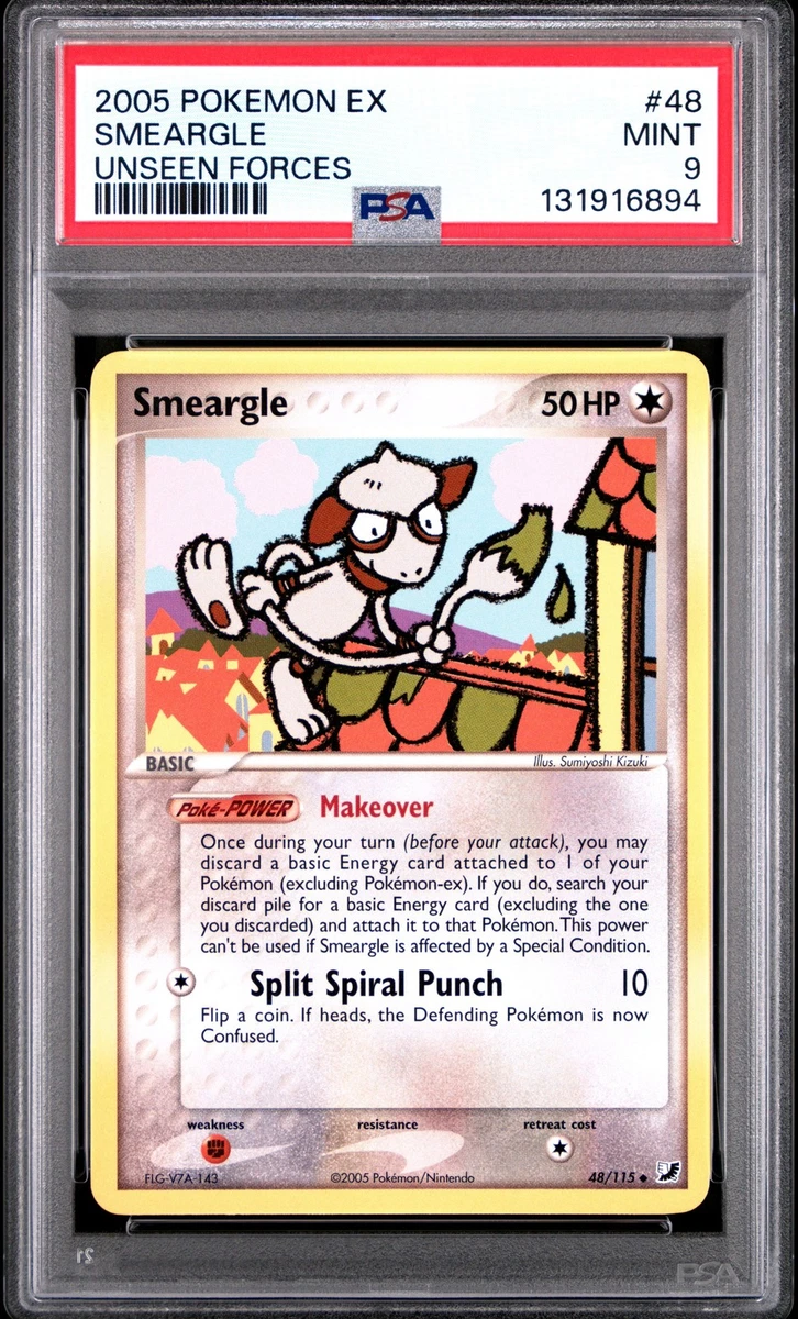 Pokémon TCG EX Unseen Forces Grade 9 Individual Trading Card Games