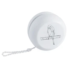 'Budgie on a Perch' Retro Style Yo-Yo (YY00051142)