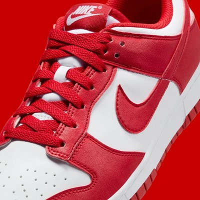 Nike Dunk Low Next Nature Women's Sz 8.5 White/University Red