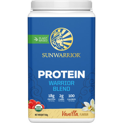 Sunwarrior Protein Powder Warrior Blend Vanilla 750g