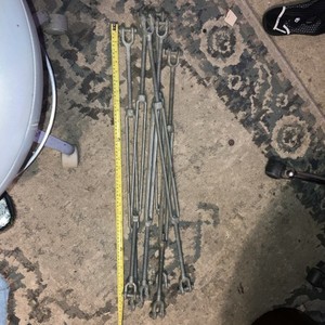 Crosby Half Inch Turnbuckles 31 Inch Open 17 Inch Closed