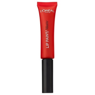 L'Oreal Paris Lip Paint Matte 203 Tangerine Vertigo Liquid Lipstick
