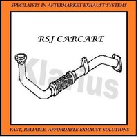 Klarius DN604V Auspuff Mitte Rohr Navara 2.5 98-01