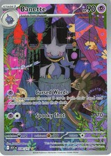Banette 234/217 Illustration Rare Ascended Heroes Pokemon Holo Near Mint