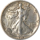 1916-P Walking Liberty Half - Cleaned