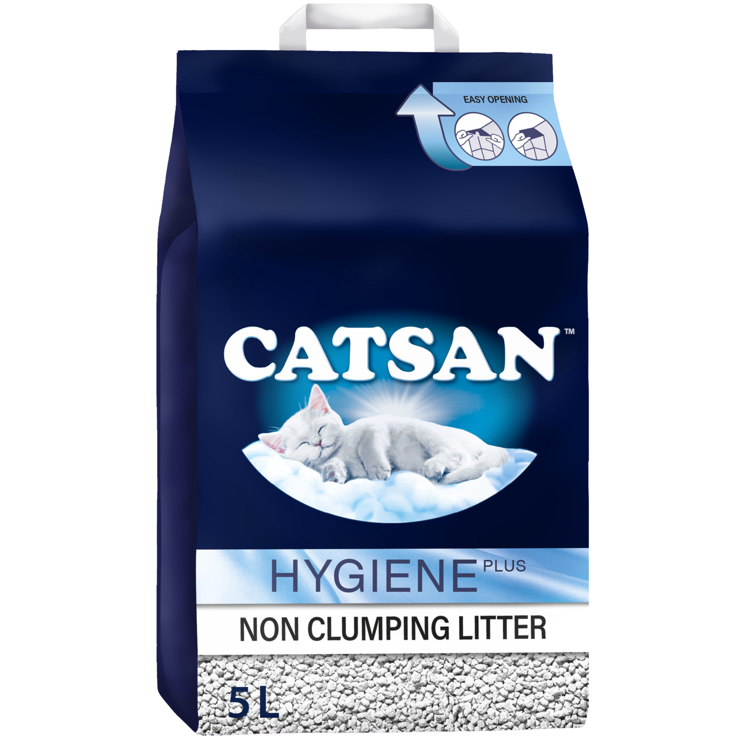 5L Catsan Hygiene Non Clumping Cat Litter 10 Litres Odour Control Kitten Litter