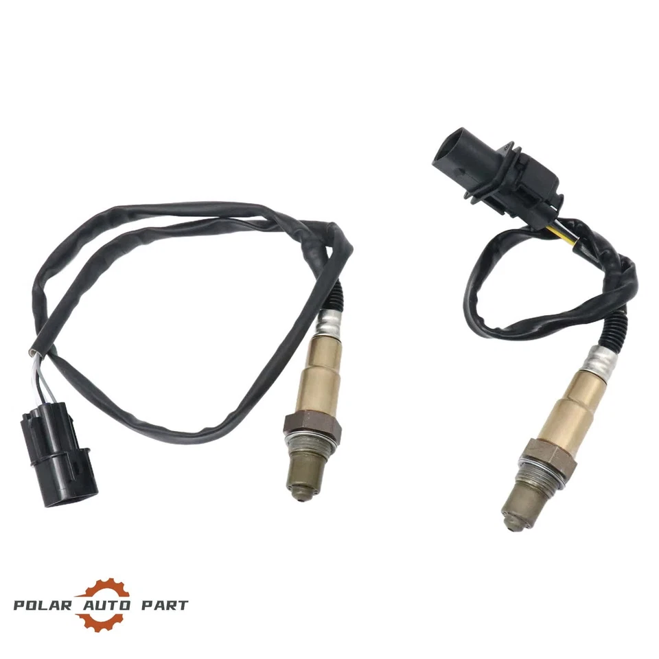 Se adapta a Kia Forte 2014-2016 y Hyundai Elantra 11-16 2 piezas sensores de oxígeno ascendentes y descendentes Foto 3 de 4