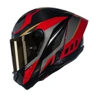 Nolan X-804 RS Lesmo 362 Carbon Black Red Grey Gold